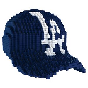 Forever Collectibles Los Angeles Dodgers BRXLZ 3D Baseball Cap Puzzle Set