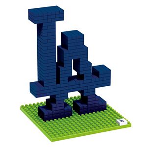 Forever Collectibles Los Angeles Dodgers BRXLZ 3D Logo Puzzle Set