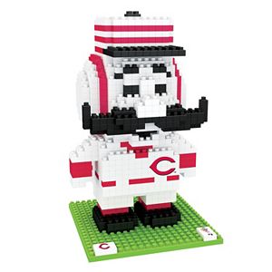 Forever Collectibles Cincinnati Reds BRXLZ 3D Mascot Puzzle Set