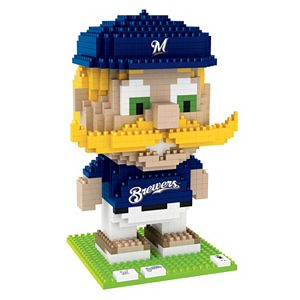 Forever Collectibles Milwaukee Brewers BRXLZ 3D Mascot Puzzle Set