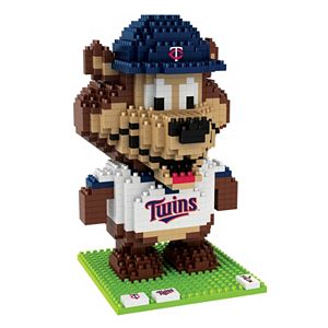 Forever Collectibles Minnesota Twins BRXLZ 3D Mascot Puzzle Set