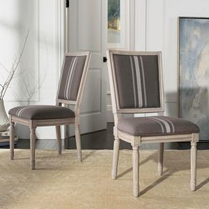 Safavieh Buchanan Upholstered Dining Chair 2-piece Set
