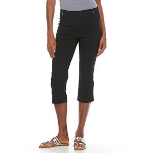 Women's Dana Buchman Embellished Pull-On Capris