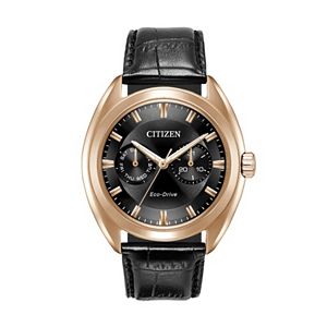 Citizen Eco-Drive Men's Paradex Leather Watch - BU4013-07H