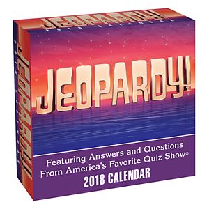 Jeopardy! 2018 Desk Calendar