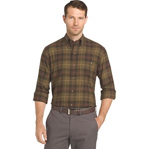Big & Tall Arrow Saranac Regular-Fit Plaid Flannel Button-Down Shirt