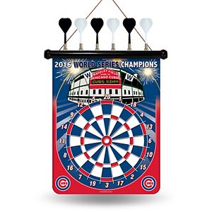 Chicago Cubs 2016 World Series Champions Wrigley Field Magnetic Dart Board