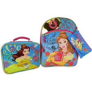 Disney's Beauty and the Beast Belle Kids Backpack & Lunch Box Set
