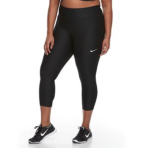 Plus Size Nike Power Training Capri Leggings