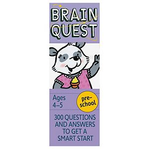 Brain Quest Pre-School Card Deck