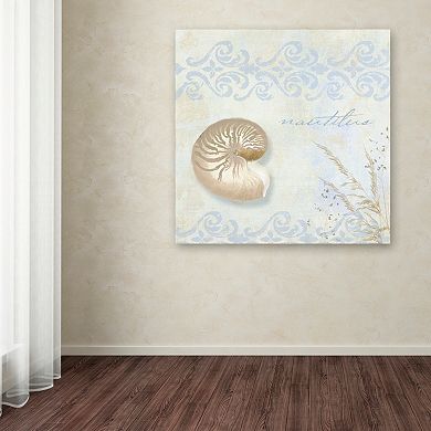 Trademark Fine Art She Sells Seashells I Canvas Wall Art