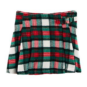 Toddler Girl Carter's Plaid Pleated Skirt