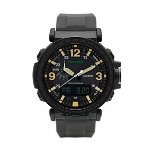 Casio Men's PRO TREK Triple Sensor Analog-Digital Tough Solar Watch - PRG-600Y-1CR