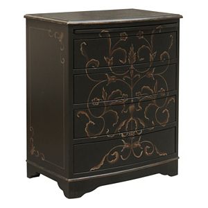 Pulaski Floral 4-Drawer Dresser