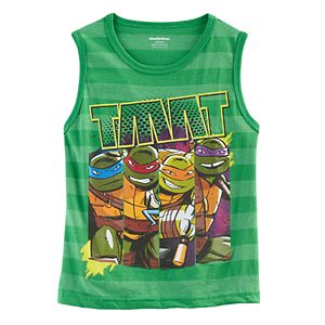 Boys 4-7 Teenage Mutant Ninja Turtles Striped Tank Top