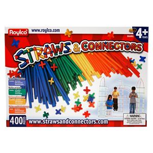 Roylco 400-pc. Straws & Connectors Set