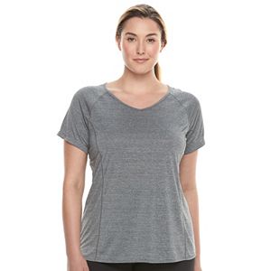 Plus Size Tek Gear® Performance Step Hem Base Layer Tee