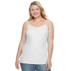 Juniors' Plus Size SO® Solid Tunic Camisole