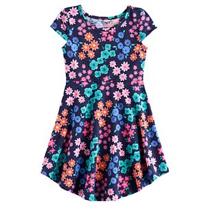 Toddler Girl Jumping Beans® Print Skater Dress