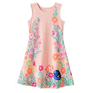 Disney / Pixar Finding Dory Girls 4-7 Nemo & Dory Heart Cut-Out Dress by Jumping Beans®