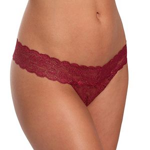 Juniors' Candies® Shine Lace Thong