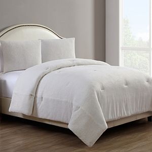 VCNY Gabriella Metallic Plush Comforter Set
