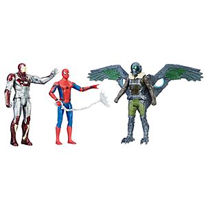 Spider-Man: Homecoming Web City 6-inch Figure 3-Pack by Hasbro