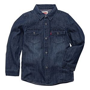 Toddler Boy Levi's® Barstow Denim Western Shirt