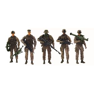 Elite Force 5-pk. Marine Force Recon Figures Set