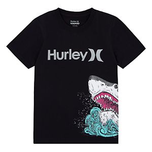 Boys 4-7 Hurley Wrap-Around Graphic Shark Tee