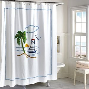 Destinations Tropical Isle Shower Curtain