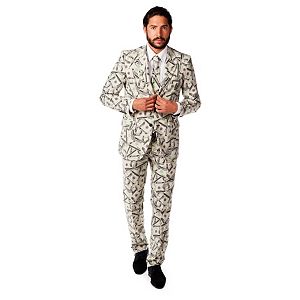Men's OppoSuits Slim-Fit Cashanova Suit & Tie Set
