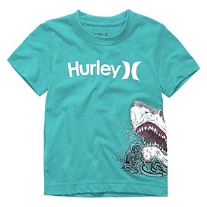 Toddler Boy Hurley Wrap-Around Jaws Logo Graphic Tee