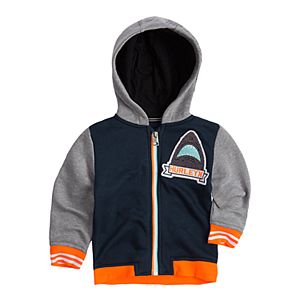 Baby Boy Hurley Creature Varsity Zip Hoodie