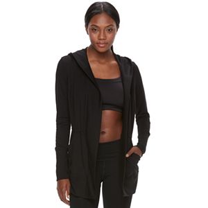 Women's Tek Gear® Cinched-Waist Hooded Wrap Top