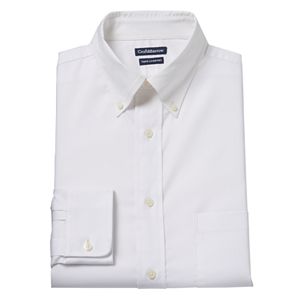 Men's Croft & Barrow® True Comfort Fitted Oxford Stretch Dress Shirt