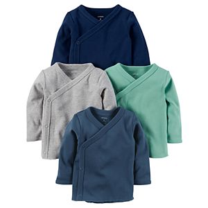 Baby Boy Carter's 4-pk. Solid Kimono Tees