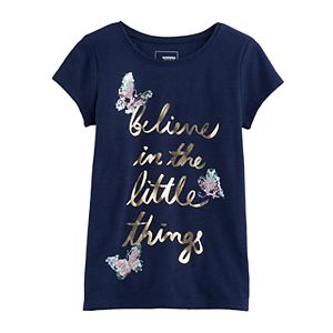 Girls 4-12 SONOMA Goods for Life™ Embellished Knit Tee