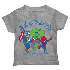 Toddler Boy Captain America, Hulk & Spider-Man 