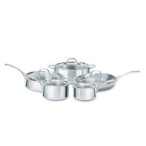 Calphalon Tri-Ply 10-pc. Stainless Steel Cookware Set