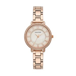 Armitron Women's Crystal Watch - 75/5471TMRG