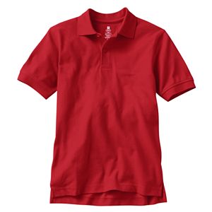 Boys 4-20 Chaps Solid Pique School Uniform Polo