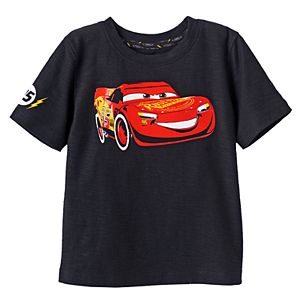 Disney / Pixar Cars 3 Toddler Boy Front & Back Lightning McQueen Graphic Tee by Jumping Beans®