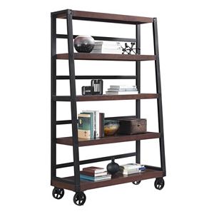 Altra Wade Wheeled Ladder Bookcase