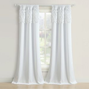 Beatrice Home Fashions 2-pack Walden Leaves Curtain