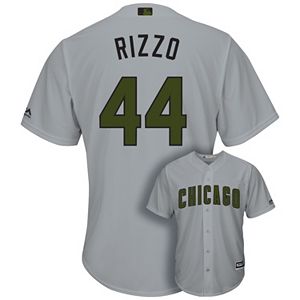 Men's Majestic Chicago Cubs Anthony Rizzo Cool Base Replica MLB Jersey