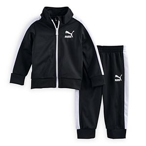 Baby Boy PUMA Logo Hoodie & Pants Set