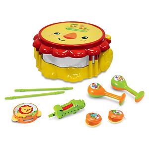 Fisher-Price Lion Musical Band Drum Set