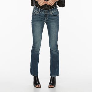 Petite Apt. 9® Modern Fit Embellished Bootcut Jeans
