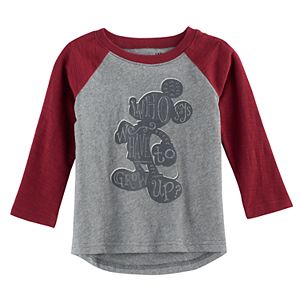 Disney's Mickey Mouse Baby Boy Raglan Tee by Jumping Beans®